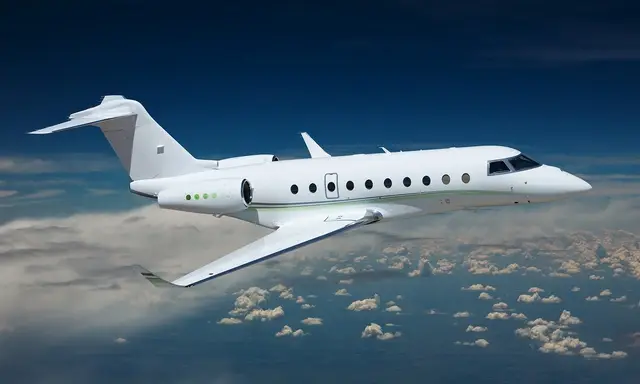 Gulfstream G280 N206FS operated by Western Air Charter, Inc, exterior