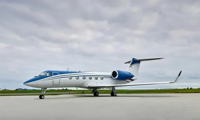 Gulfstream IV-SP N30DJ operated by DuPage Aerospace, exterior