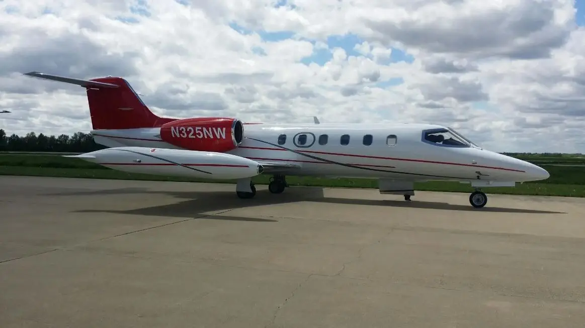 Bombardier Learjet 35A N325NW operated by Kalitta Charters LLC, exterior