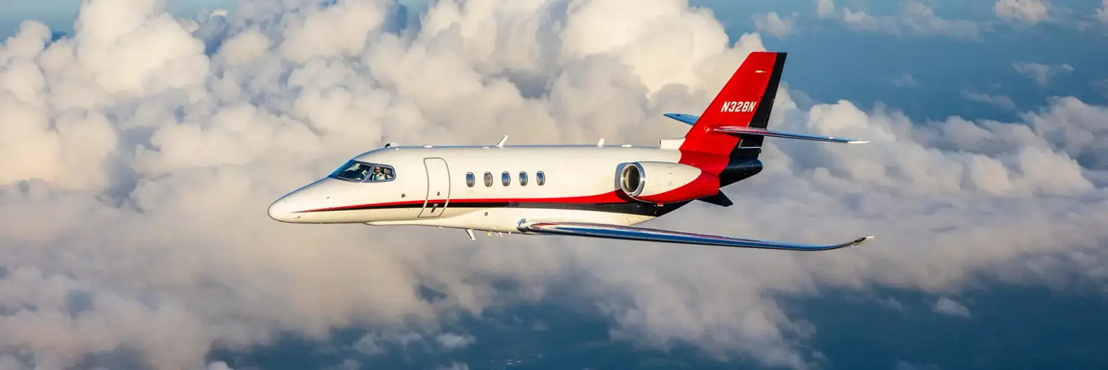 Cessna Citation Latitude N328N operated by Nicholas Air, exterior