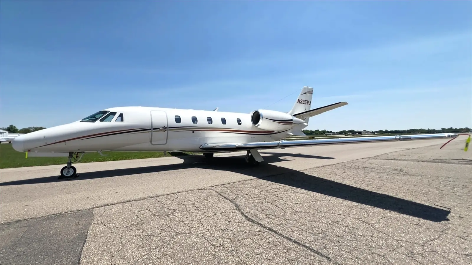 Cessna Citation Excel N395WJ operated by DCT Air, LLC, exterior