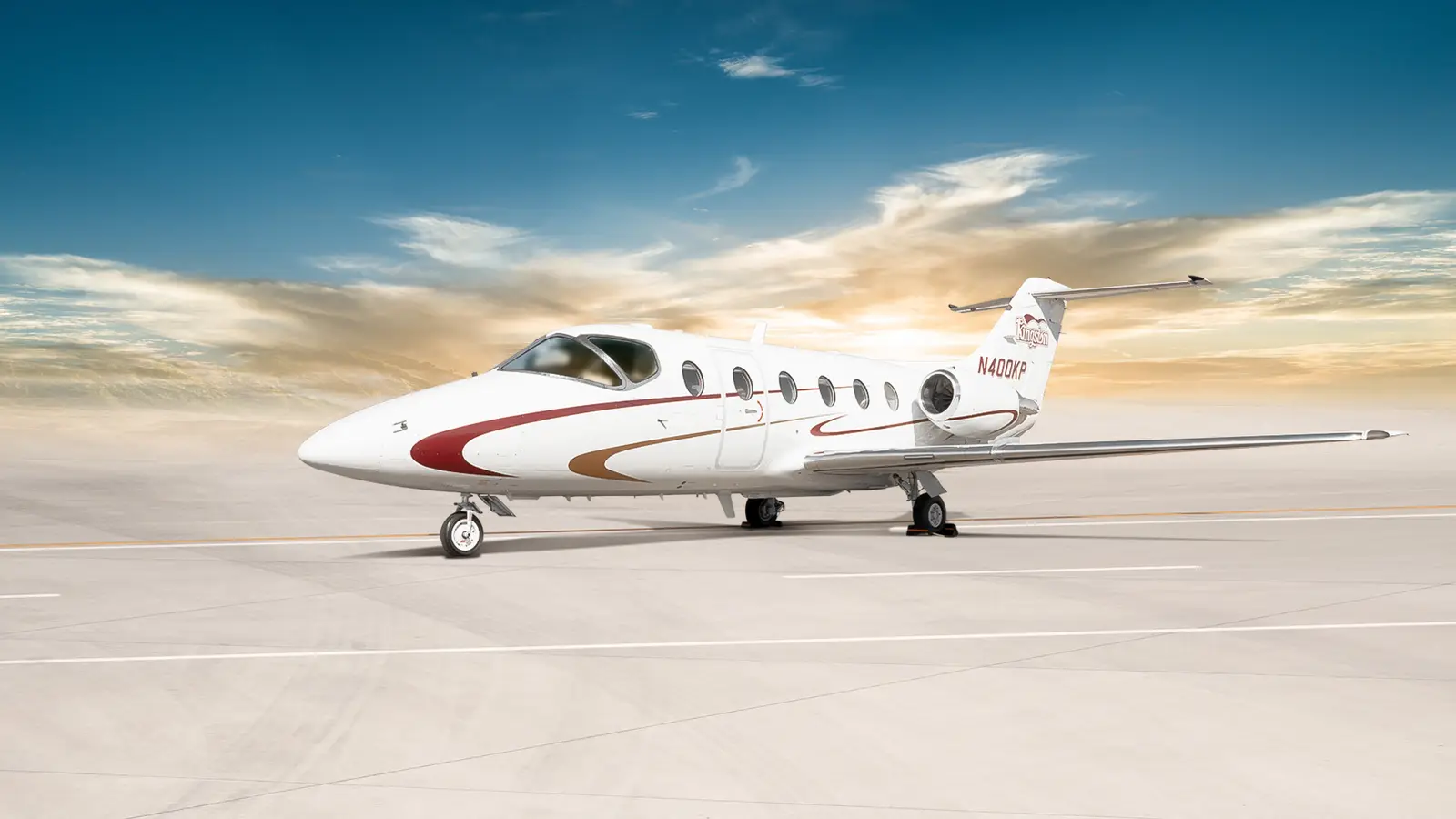 Beechcraft Beechjet 400A N400KP operated by Exec 1 Aviation, Inc., exterior