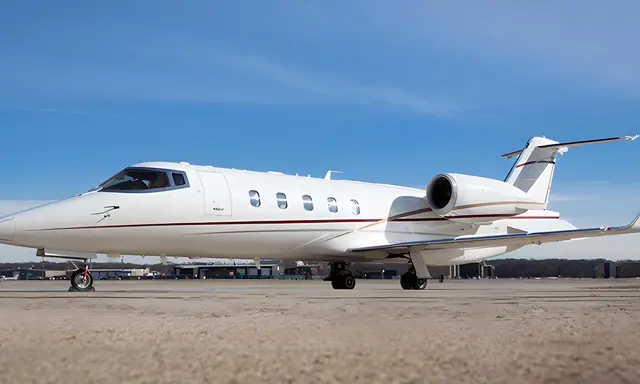Bombardier Learjet 60 N420KV operated by ATI Jet Executive Charter, exterior