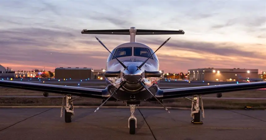Pilatus PC-12/47 N472SS operated by Boutique Air, Inc, exterior