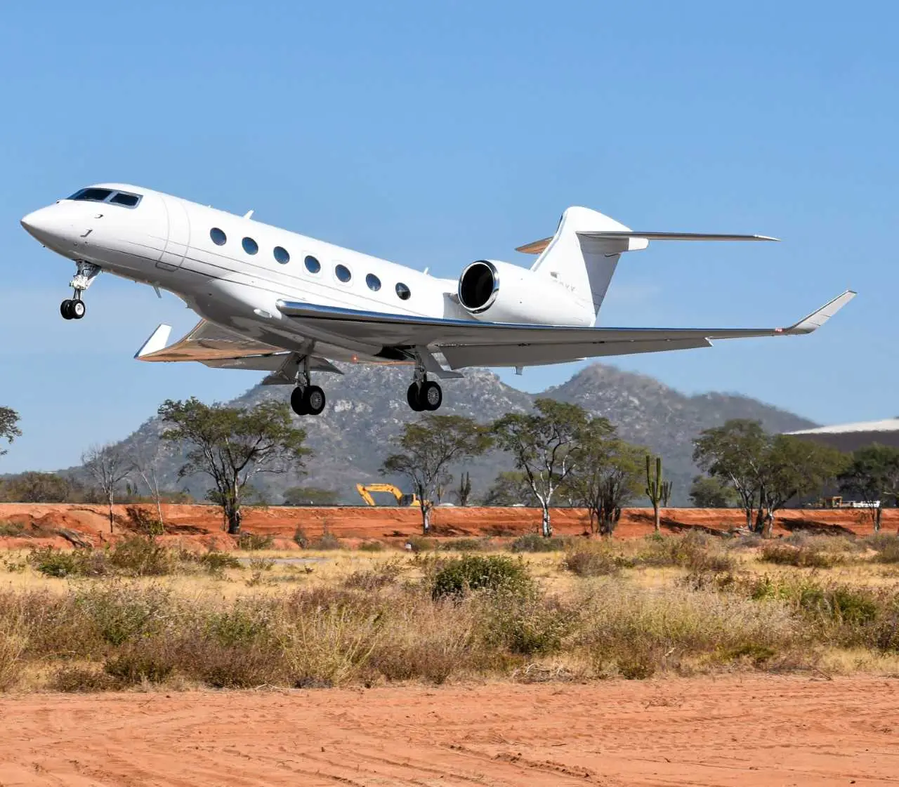 Gulfstream G500 N500XX operated by JetsPlus, exterior