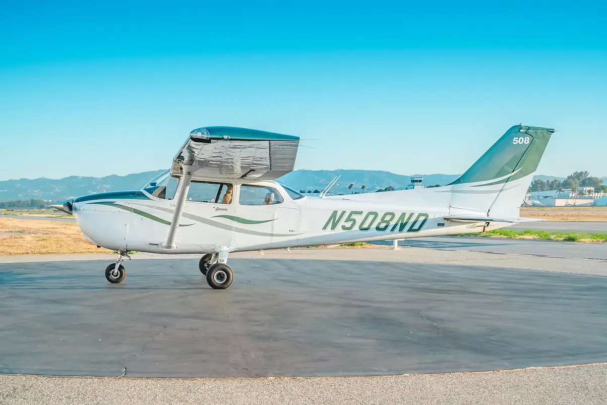 Cessna 172S N508ND operated by Corsair Aviation, LLC, exterior