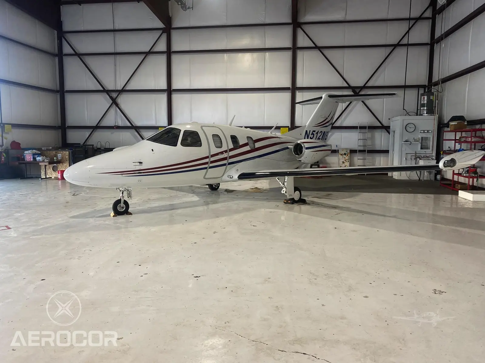 Eclipse 500 N512MB operated by Aerocord, exterior