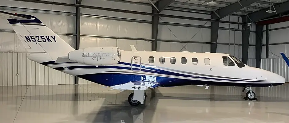 Cessna Citation CJ2+ N525KY operated by ConciAir, exterior