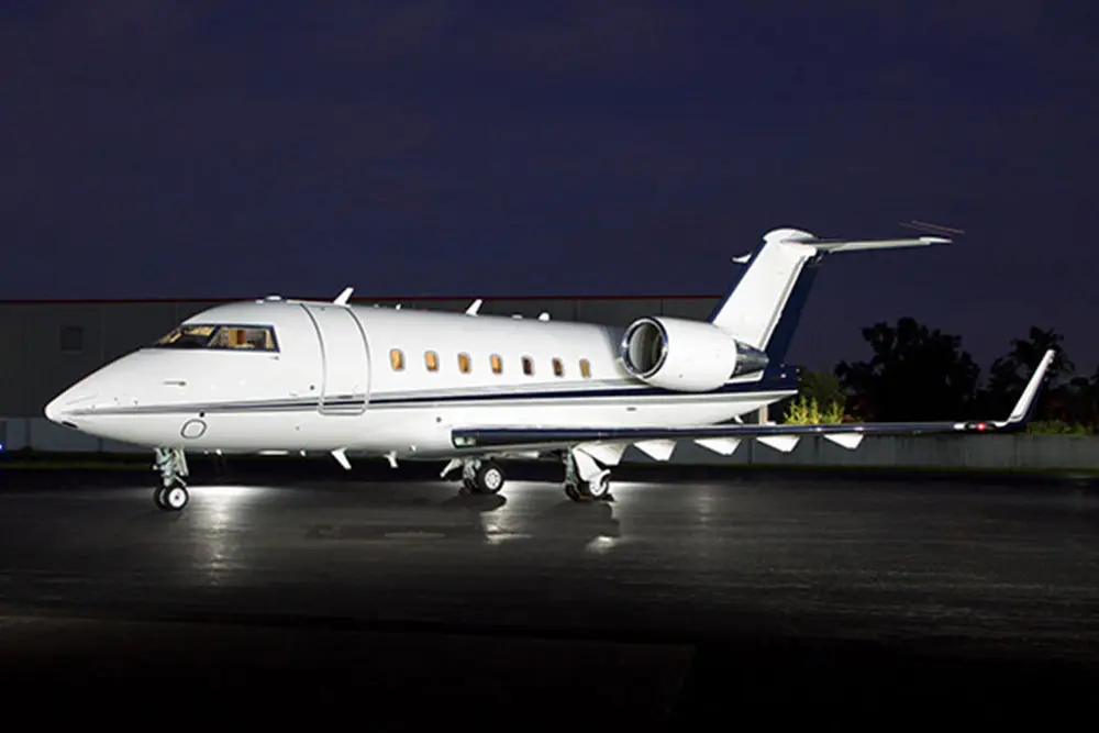 Bombardier Challenger 604 N603L operated by Solairus Aviation, exterior