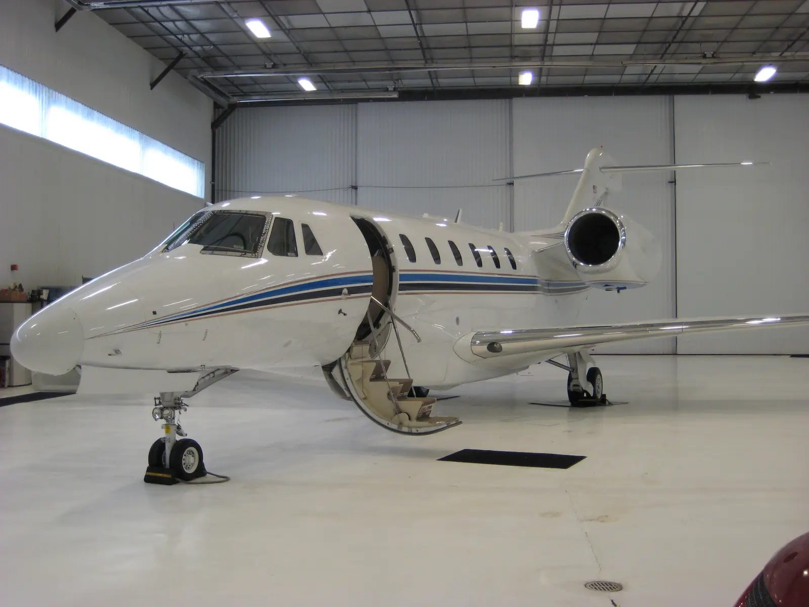 Cessna Citation X N60ES operated by Corporate Air, LLC, exterior