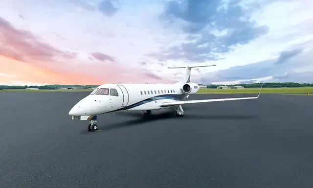 Embraer Legacy 600 N611BV operated by Contour Aviation, exterior