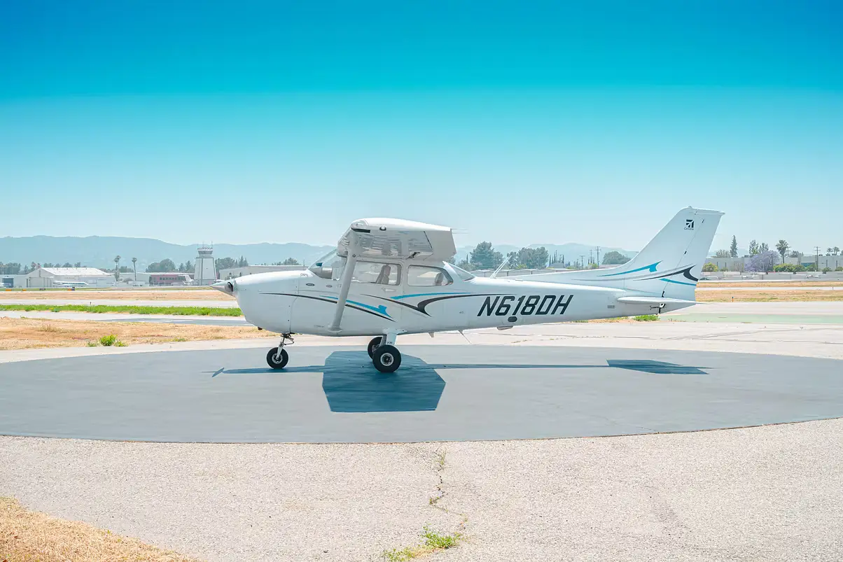 Cessna 172S N618DH operated by Corsair Aviation, LLC, exterior