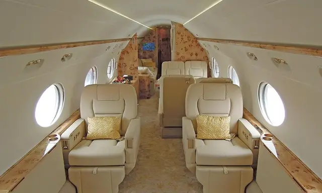 Gulfstream G450 N668EM operated by Prime Jet, LLC, exterior