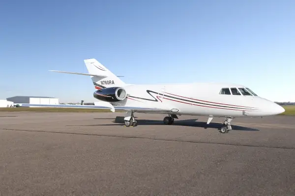 Dassault Falcon 20 N760RA operated by Royal Air Freight, Inc, KPTK, exterior