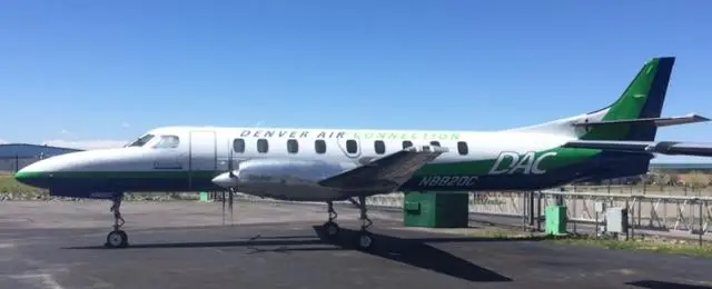 Fairchild Metro 23 N882DC operated by Key Lime Air Corporation, exterior