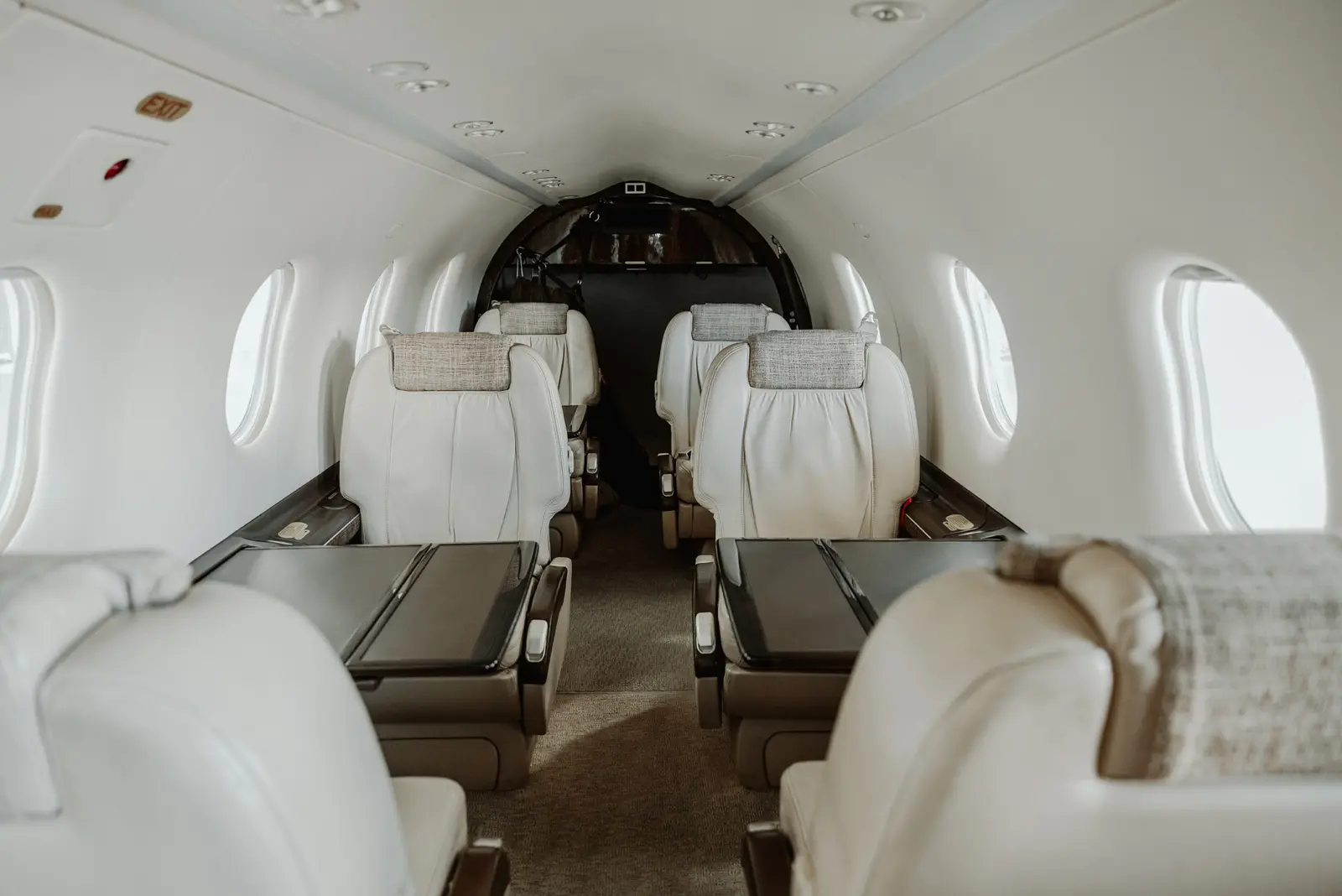 Pilatus PC-12/47 NG N939HE operated by Charter Jet Transport, Inc., exterior