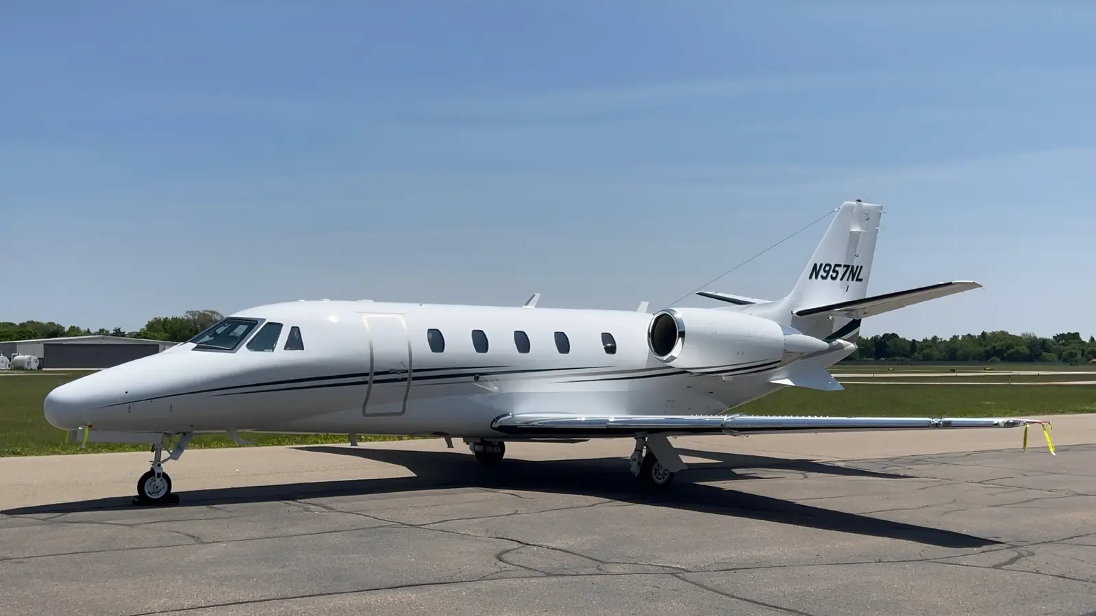 Cessna Citation Excel N957NL operated by DCT Air, LLC, exterior