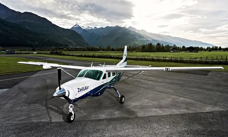 Cessna 208 OE-EKZ operated by ZellAir GmbH, exterior