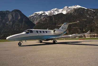Cessna Citation M2 OE-FGC operated by Fly Tyrol / ABC Bedarfsflug, exterior