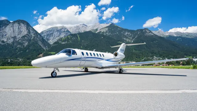 Cessna Citation CJ3+ OE-GAF operated by Fly Tyrol / ABC Bedarfsflug, exterior