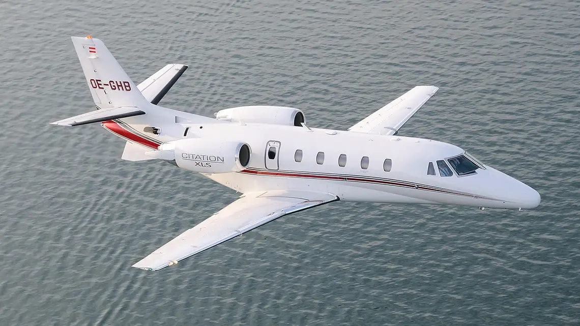 Cessna Citation Excel OE-GHB operated by Smartline Luftfahrt GmbH, exterior