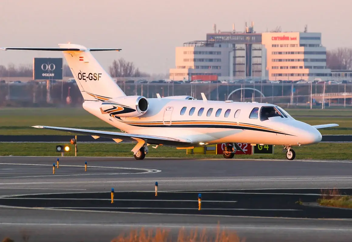 Cessna Citation CJ3 OE-GSF operated by JetView GmbH, exterior