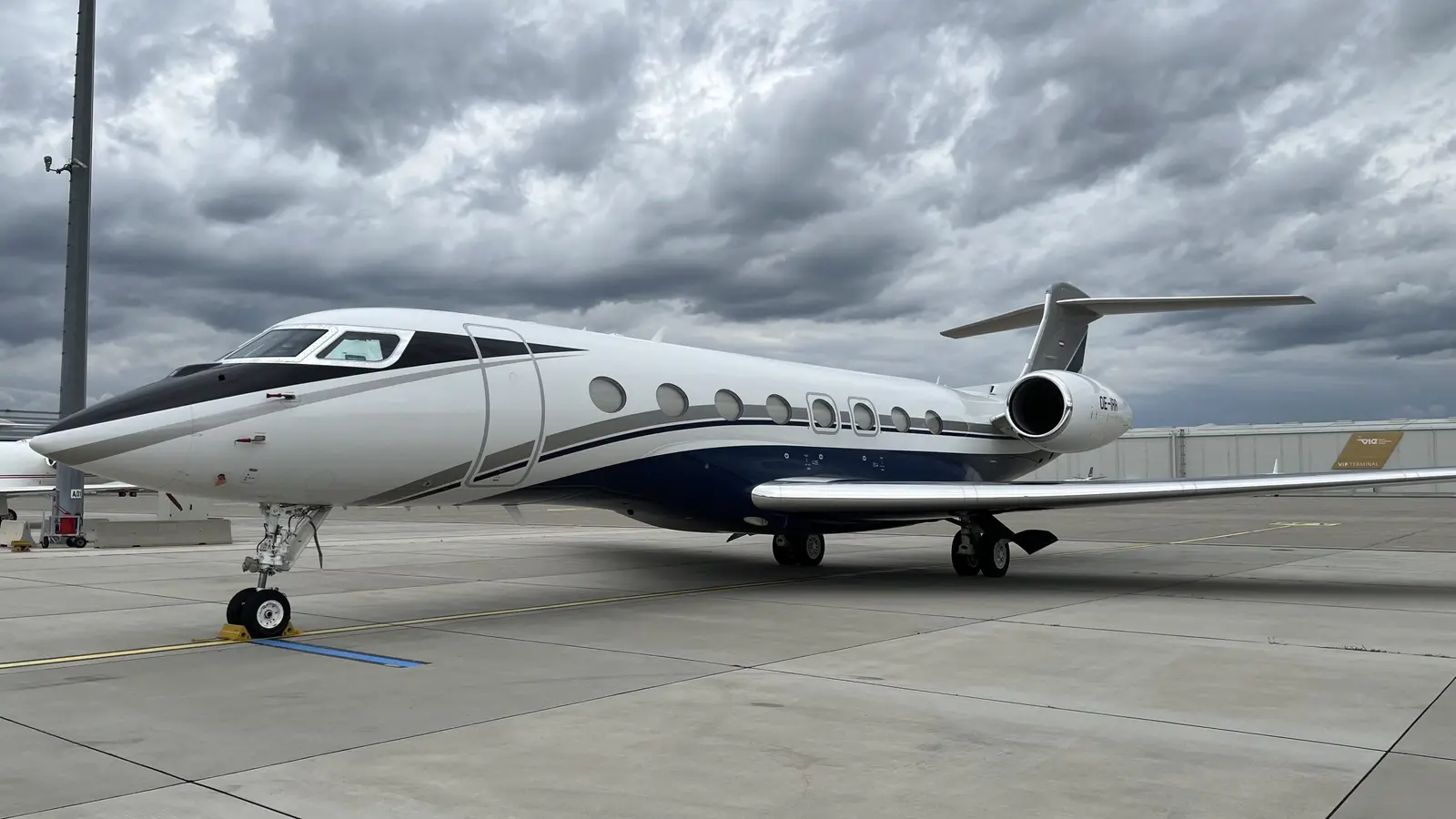 Gulfstream G650 OE-IRR operated by Mjet Gmbh, exterior