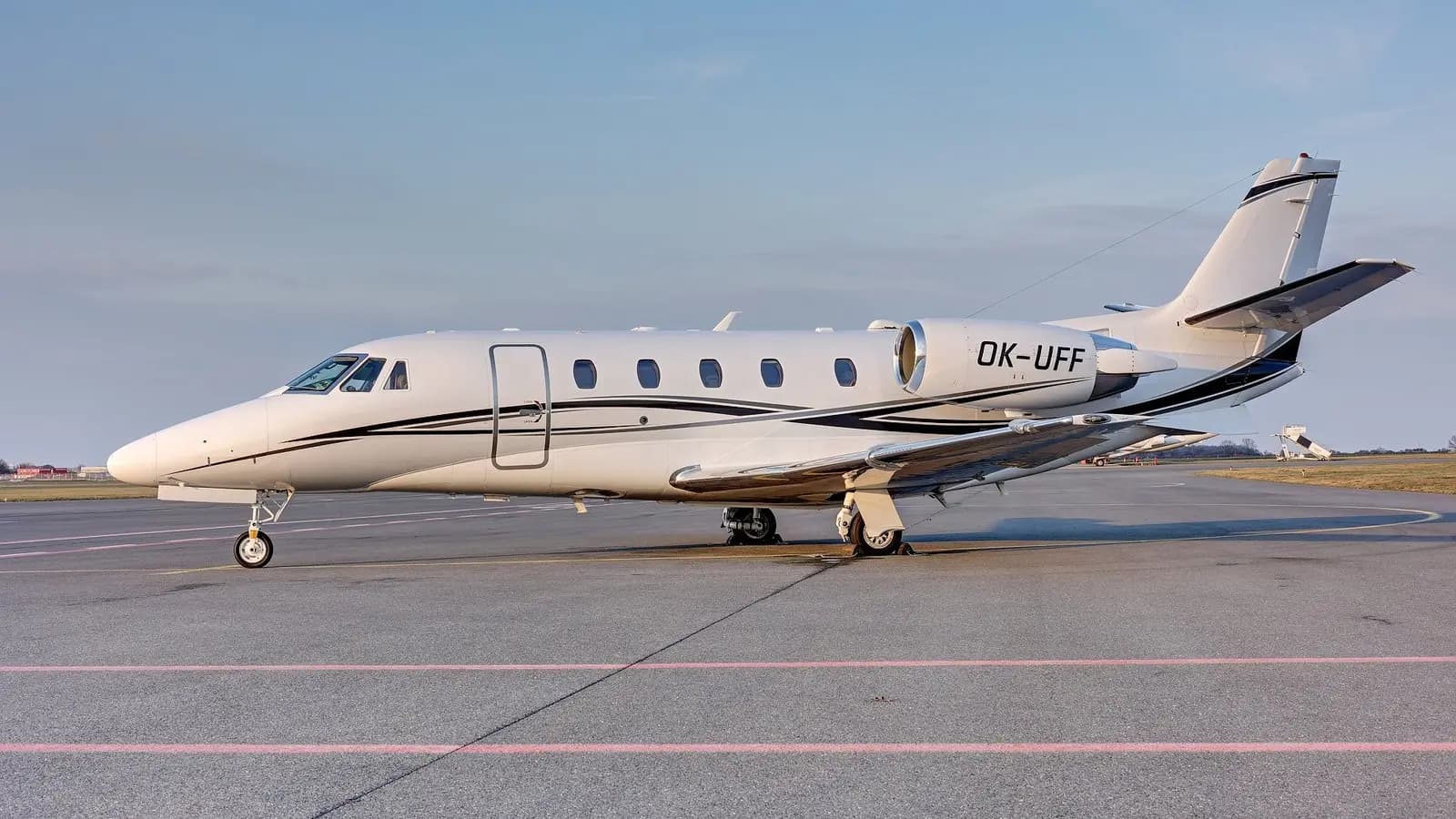 Cessna Citation XLS+ OK-UFF operated by Silesia Air s.r.o., exterior