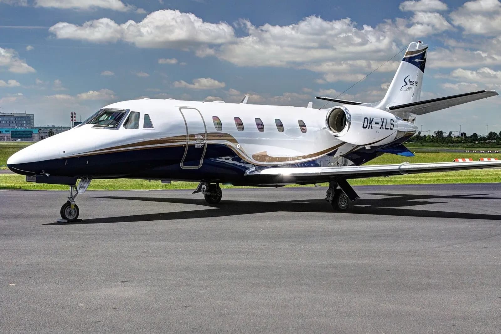 Cessna Citation XLS+ OK-XLS operated by Silesia Air s.r.o., exterior