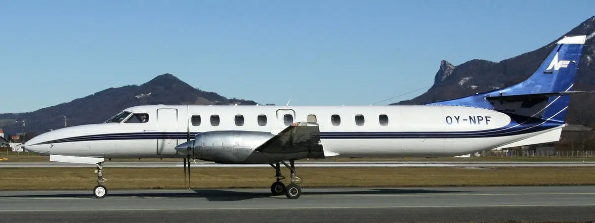 Fairchild Metro 23 OY-NPF operated by North Flying AS, exterior