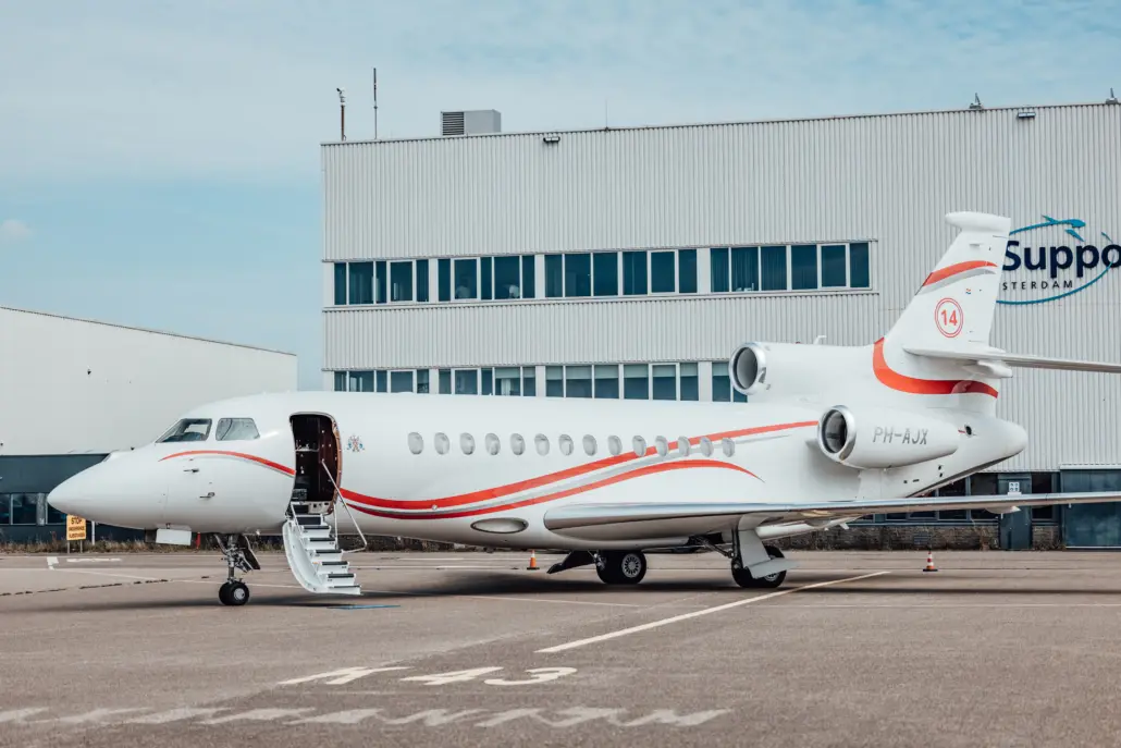 Dassault Falcon 7X PH-AJX operated by Exxaero, exterior