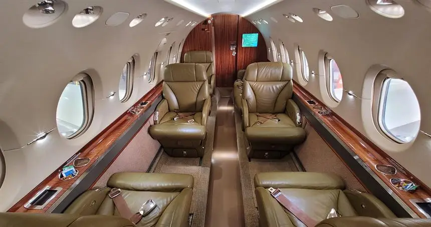 Beechcraft Hawker 850XP PP-JFZ operated by Lider Aviation, exterior