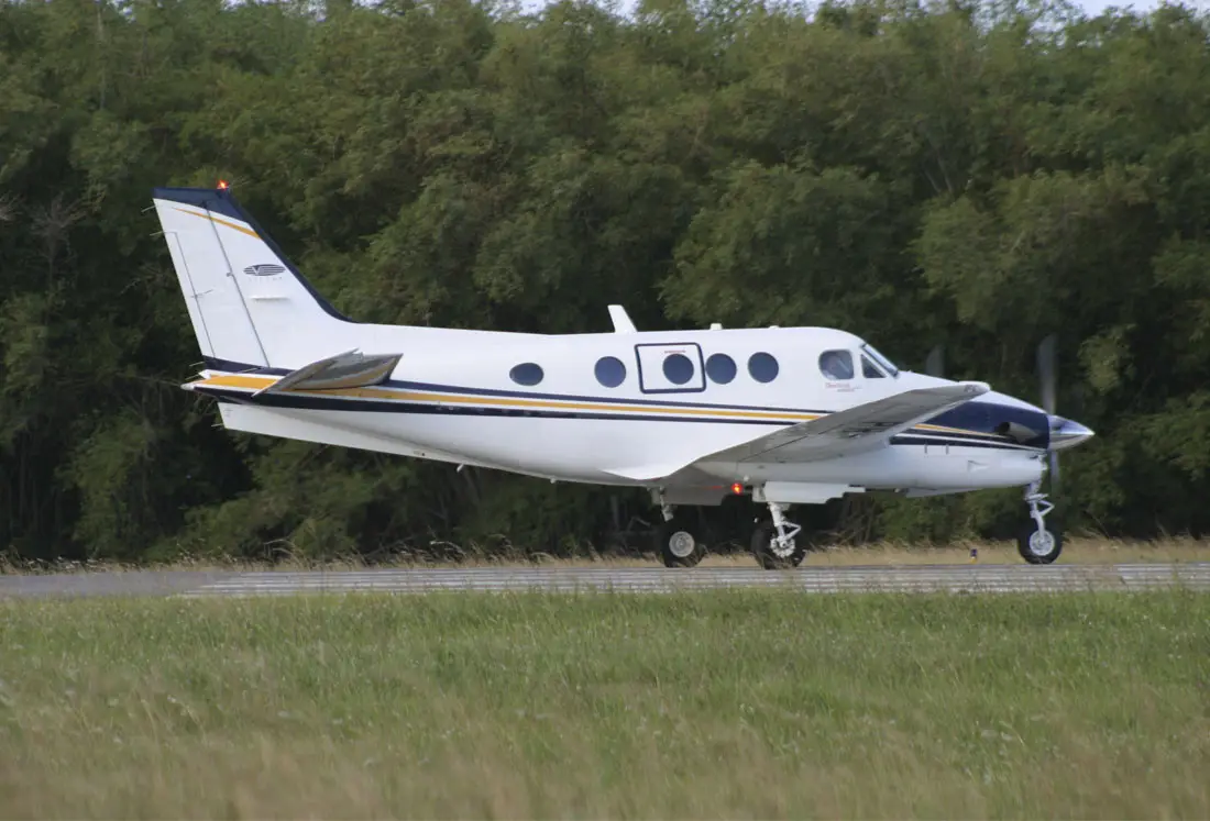 Beechcraft King Air C90GT PR-BIO operated by Lider Aviation, exterior