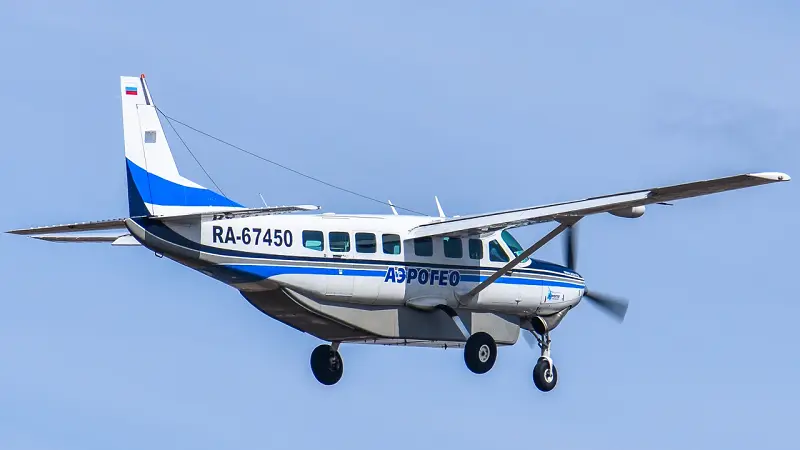 Cessna 208B Grand Caravan RA-67450 operated by AeroGeo, exterior