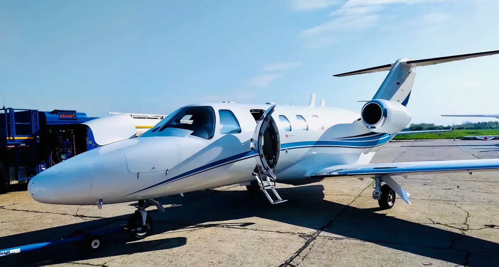 Cessna Citation CJ1 SP-IZU operated by Bartolini Air, exterior
