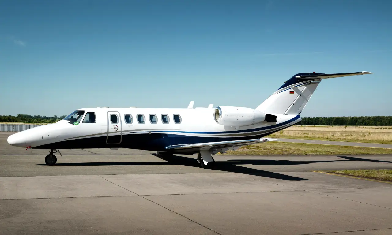 Cessna Citation CJ2 SP-TWO operated by Bartolini Air, exterior