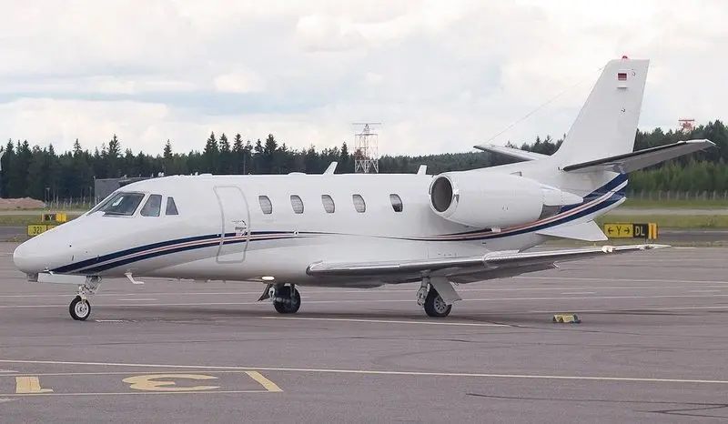 Cessna Citation XLS SP-UMA operated by Smart Jet Sp. z o. o., exterior