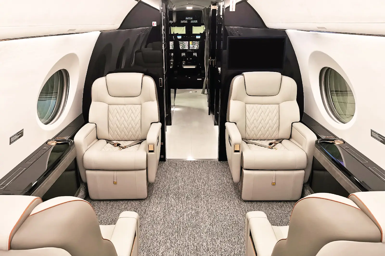 Gulfstream GVII-G600 T7-YXX operated by TAG Aviation, exterior