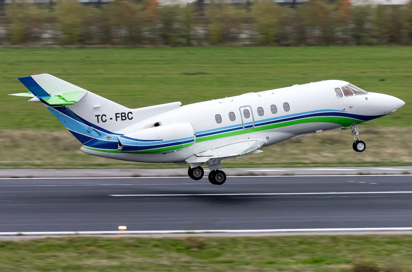 Beechcraft Hawker 750 TC-FBC operated by Sozjet, exterior