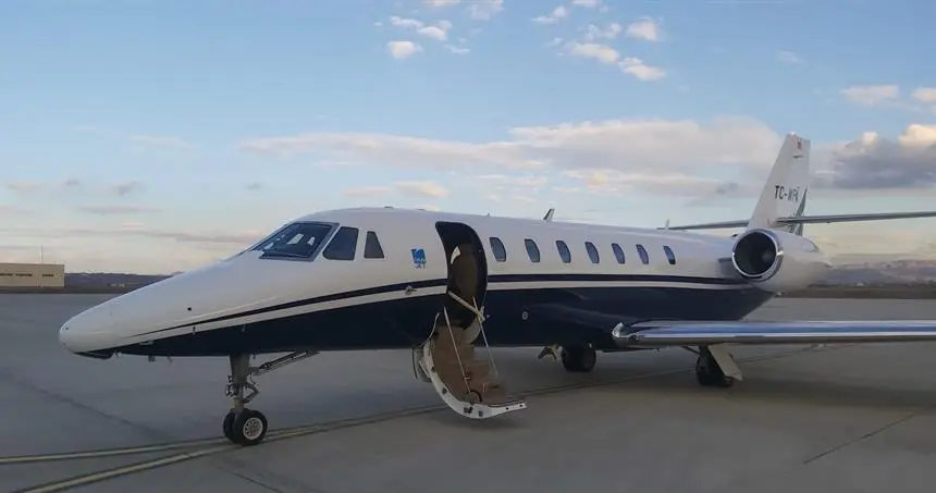 Cessna Citation Sovereign TC-MPA operated by Panjet, exterior