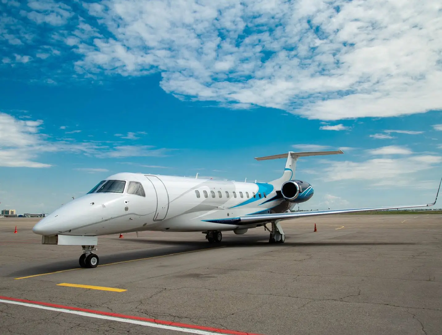 Embraer Legacy 650 UP-EM020 operated by Euro-Asia Air Company JSC, exterior