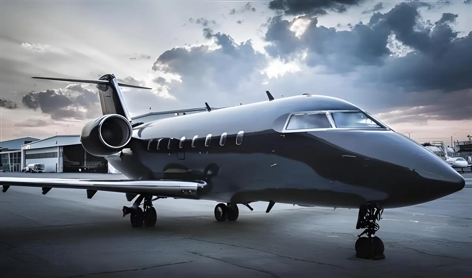 Bombardier Challenger 604 VH-SCR operated by Australian Corporate Jet Centres PTY, LTD, exterior