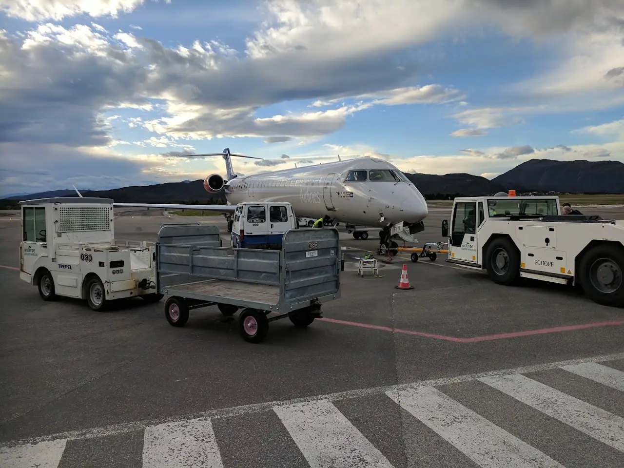 Kristiansund Airport, Kvernberget