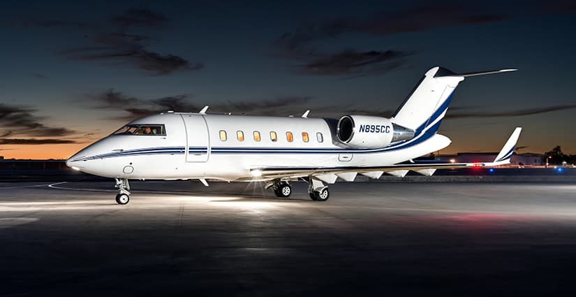 Bombardier Challenger 605 N895CC